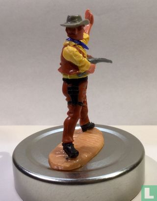 Cowboy shérif brun / jaune - Image 2
