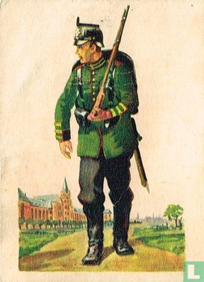 Garde-Schützen-Bataillon * Berlin-Lichterfelde * Schüt...ldmarschmäßig - Image 1