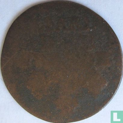 France 1 liard 1696 (crowned L) - Image 2