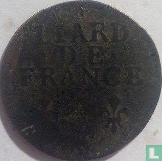 Frankreich 1 Liard 1697 (M) - Bild 2