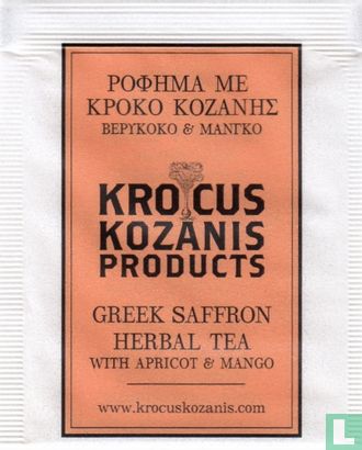 Greek Saffron Herbal Tea with Apricot & Mango - Afbeelding 1