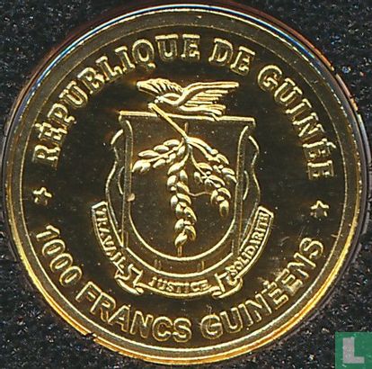 Guinée 1000 francs 2018 (BE) - Image 2