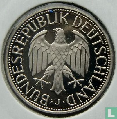 Deutschland 1 Mark 1990 (PP - J) - Bild 2