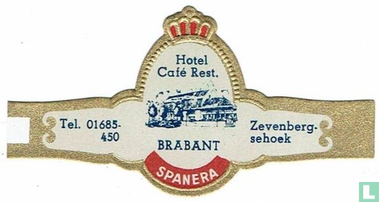 Hotel Café Rest. BRABANT Spanera - Tel. 01685-450 - Zevenberg-sehoek - Afbeelding 1