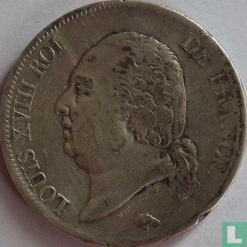 France 5 francs 1819 (A) - Image 2