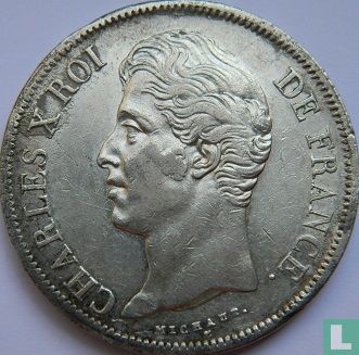 Frankrijk 5 francs 1829 (MA) - Afbeelding 2