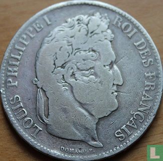 France 5 francs 1834 (L) - Image 2