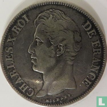 France 5 francs 1828 (T) - Image 2