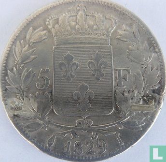 France 5 francs 1829 (I) - Image 1