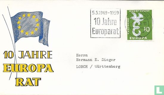 10 Jahre Europarat