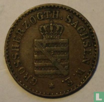 Saksen-Weimar-Eisenach 1 pfennig 1858 - Afbeelding 2