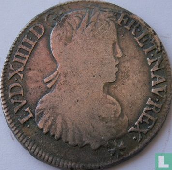 Frankrijk ½ écu 1655 (L) - Afbeelding 2