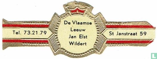De Vlaamse Leeuw Jan Elst Wildert - Tel. 73.21.79 - St. Janstraat 59 - Afbeelding 1