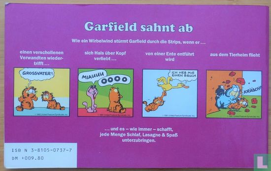 Garfield sahnt ab  - Afbeelding 2