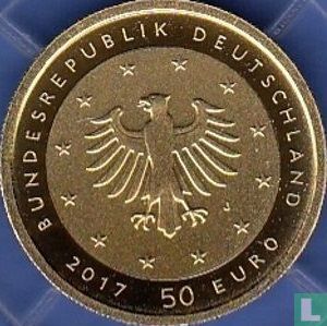 Allemagne 50 euro 2017 (J) "500th anniversary of Reformation" - Image 1