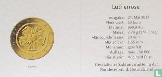 Allemagne 50 euro 2017 (J) "500th anniversary of Reformation" - Image 3