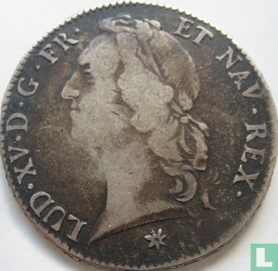 France 1 ecu 1763 (M) - Image 2