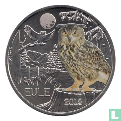 Österreich 3 Euro 2018 "Owl" - Bild 1