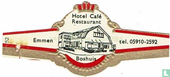 Hotel Café Restaurant Boshuis - Emmen - tel. 05910-2592 - Afbeelding 1