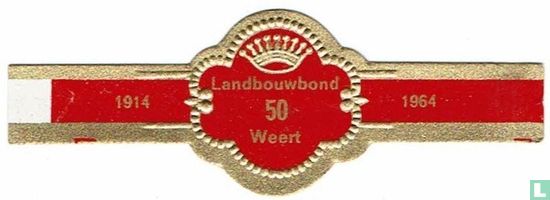 Landbouwbond 50 Weert - 1914 - 1964 - Afbeelding 1