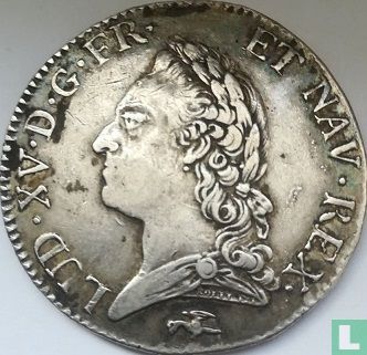 Frankrijk 1 écu 1773 (D) - Afbeelding 2