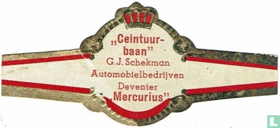 "Ceintuur-baan" G.J. Schekman Automobielbedrijven Deventer - "Mercurius" - Afbeelding 1