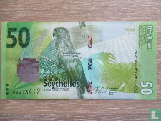 Seychelles 50 Rupees 2016 - Afbeelding 1