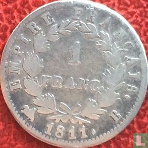 Frankrijk 1 franc 1811 (B) - Afbeelding 1