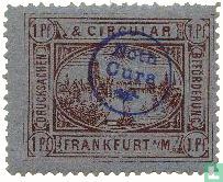 City of Frankfurt (with overprint Noth Curs)