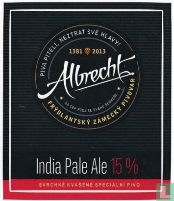 India Pale Ale 15 %