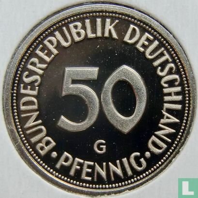 Duitsland 50 pfennig 1992 (PROOF - G) - Afbeelding 2