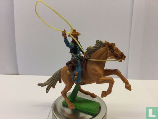 Cowboy on horseback  - Image 1