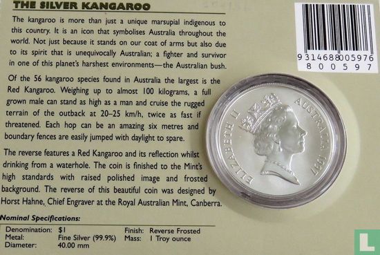 Australie 1 dollar 1997 "Kangaroo" - Image 3