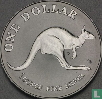 Australië 1 dollar 1993 "Kangaroo" - Afbeelding 2