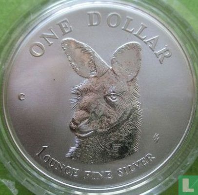Australien 1 Dollar 1995 "Kangaroo" - Bild 2