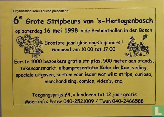 6e Grote stripbeurs van 's-Hertogenbosch  - Afbeelding 1