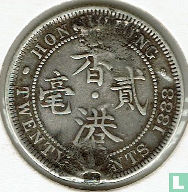 Hongkong 20 Cent 1888 - Bild 1