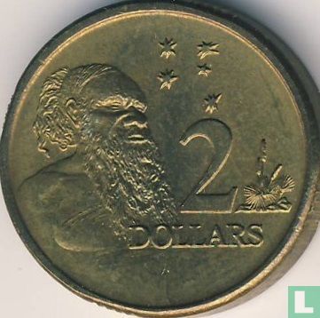 Australie 2 dollars 1992 - Image 2