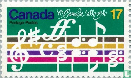 First Bars of "O Canada"