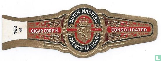 Dutch Masters The Master Cigar - Cigar Corp'n - Consolidated - Afbeelding 1