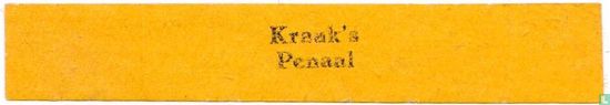 Kraak's Penaal - Afbeelding 1