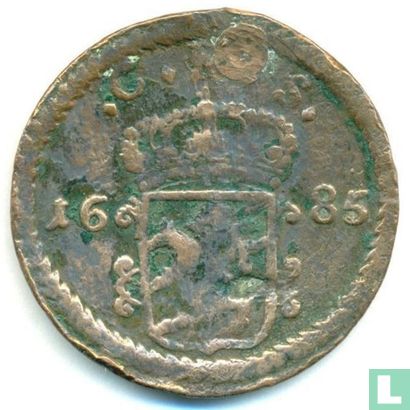 Suède 1 öre S.M. 1685 - Image 1