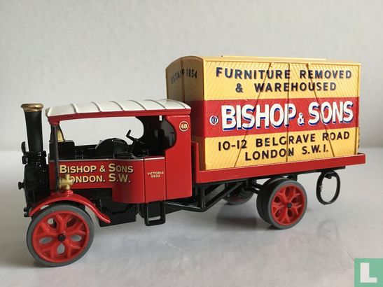 Foden Flatbed Steamer Bishop & Sons - Afbeelding 1