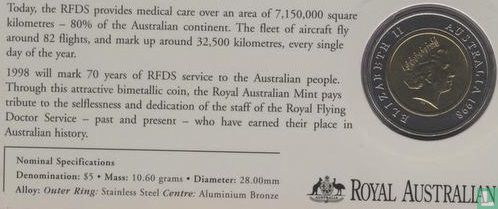 Australien 5 Dollar 1998 "70 years of the Royal Flying Doctor Service" - Bild 3