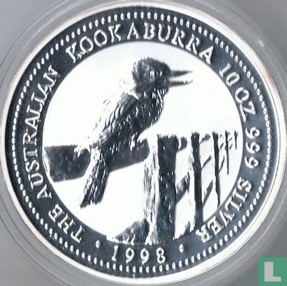 Australië 10 dollars 1998 "Kookaburra" - Afbeelding 1