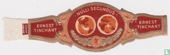 Nulli Secundus ET - Ernest Tinchant - Ernest Tinchant  - Afbeelding 1
