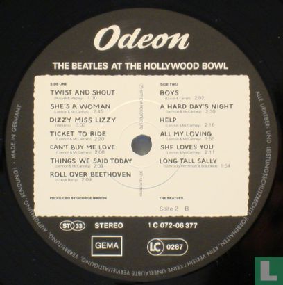 The Beatles at the Hollywood Bowl - Afbeelding 3