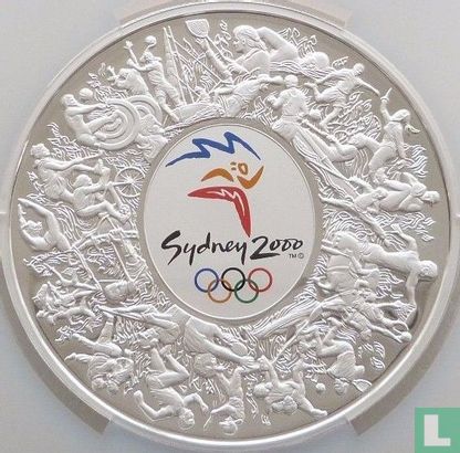 Australië 30 dollars 2000 (PROOF) "Summer Olympics in Sydney" - Afbeelding 2
