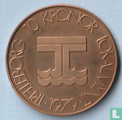 Trelleborg 10 kronor 1979 - Afbeelding 1