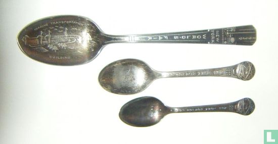 New York World's Fair - Souvenir Spoon 1939 - Afbeelding 3